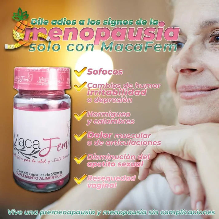 MacaFem 60 cápsulas