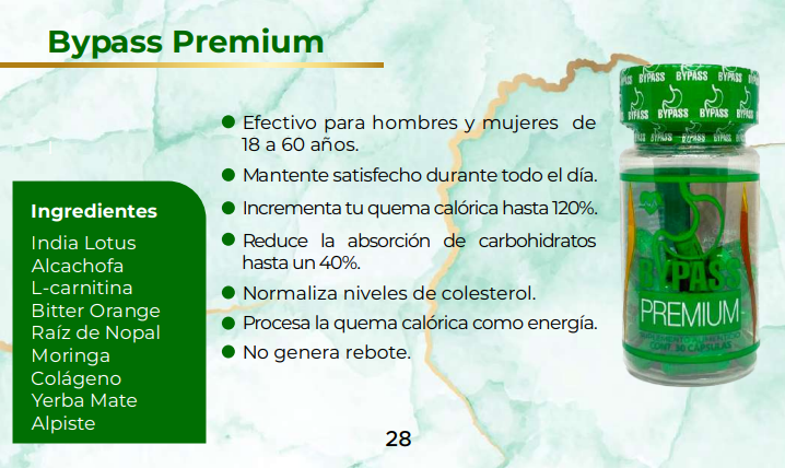 ByPass Premium 30 Cápsulas