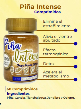 Piña Intense 60 Comprimidos