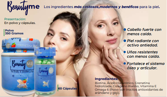 BeautyMe con 60 Cápsulas