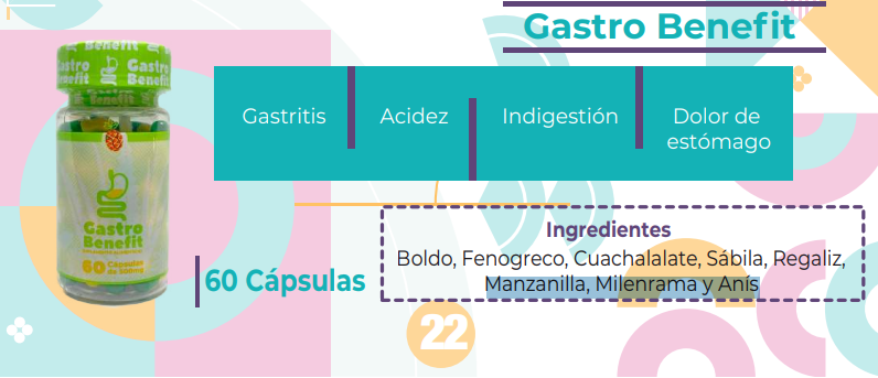 Gastro BeneFit 60 Cápsulas