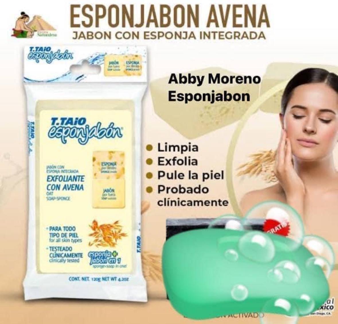 Jabon T.Taio Esponjabon Avena