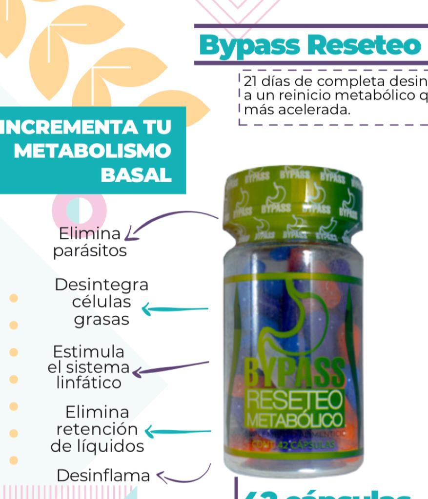 ByPass Reseteo Metabolico 42 Cápsulas