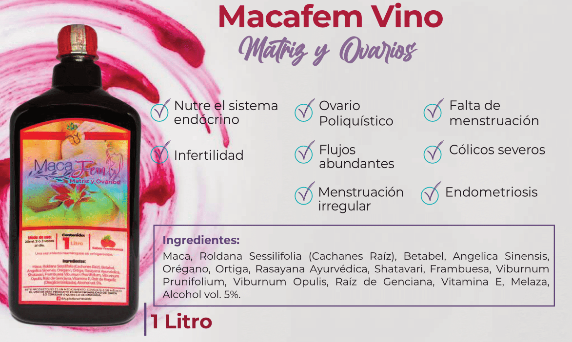 MacaFem Vino 1 Litro