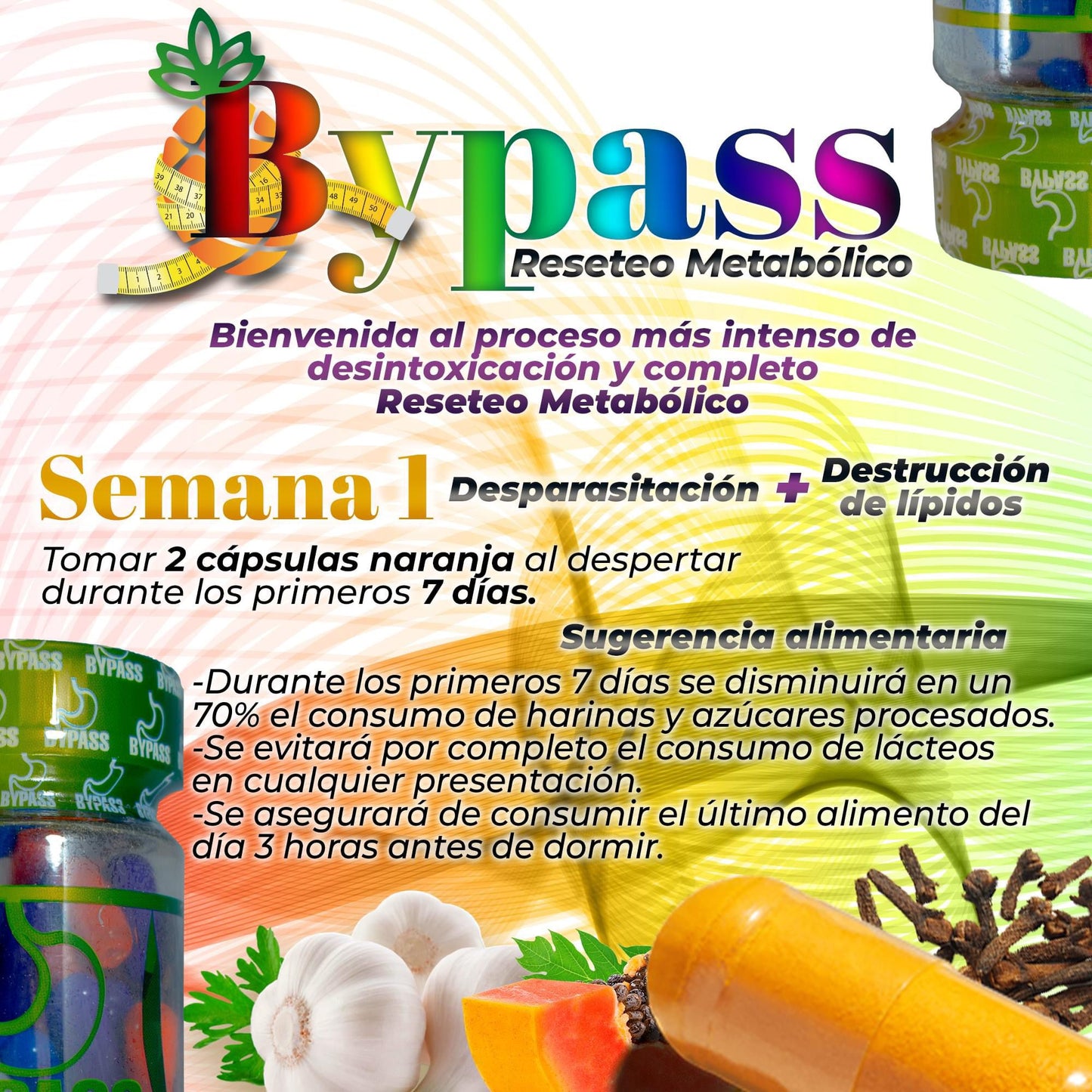 ByPass Reseteo Metabolico 42 Cápsulas